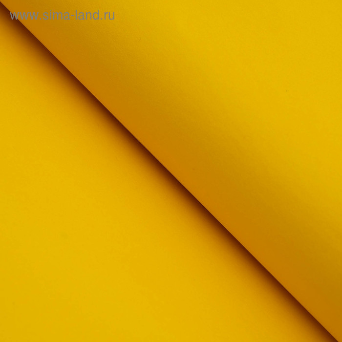 Бумага цветная тишью шёлковая, 510 х 760 мм, Sadipal, 1 лист, 17 г/м2, жёлтое золото