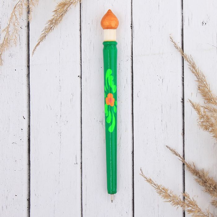 Ручка деревянная, храм "Ярославль", 17 см