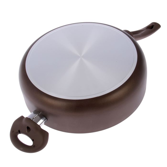 Сотейник d=26 см "Престиж", стеклянная крышка, антипригарное покрытие