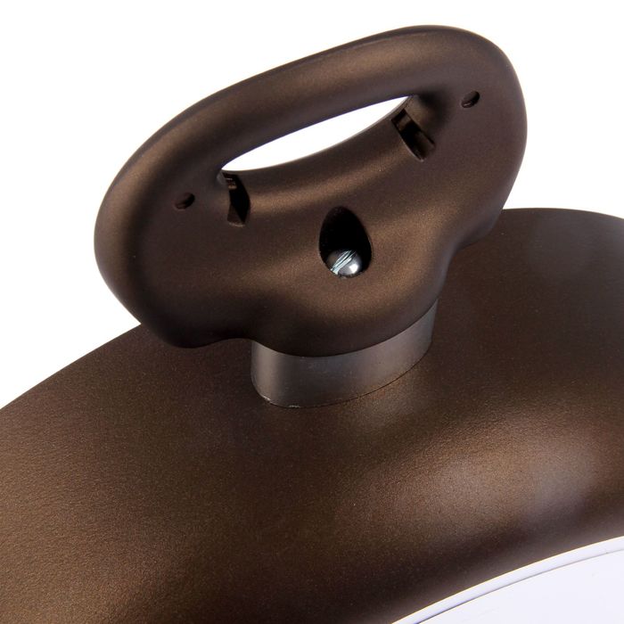 Жаровня 4 л "Престиж", d=26 см, стеклянная крышка, антипригарное покрытие