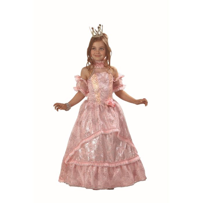 Карнавальный костюм "Золушка-Принцесса", цвет розовый, размер 40 (482)