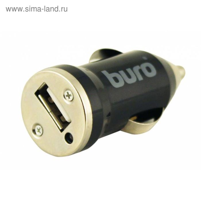 Автомобильное зарядное устройство Buro TJ-084 1A универсальное сетевое зарядное устройство buro tj 159b 2 1a универсальное черный