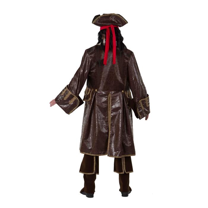 фото Карнавальный костюм для взрослого «капитан джек воробей», р. 50, рост 182 см батик