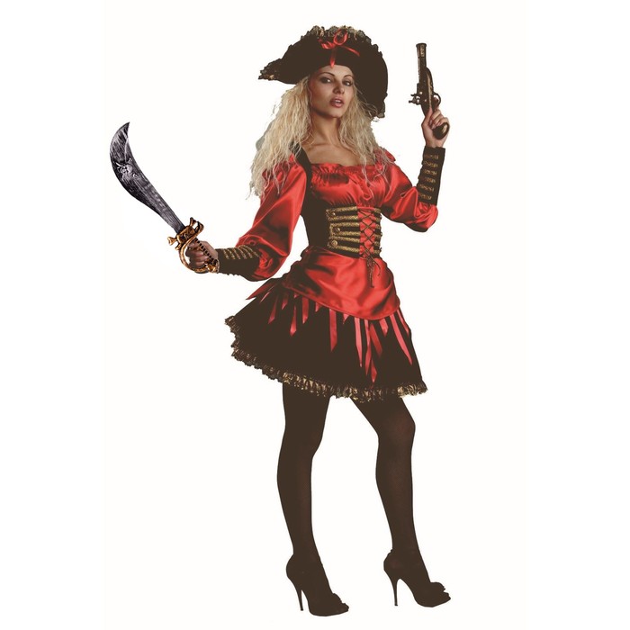 Карнавальный костюм "Пиратка", р-р 46