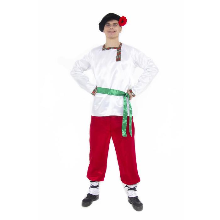 Карнавальный костюм «Ванюшка», для взрослых, текстиль, размер 54