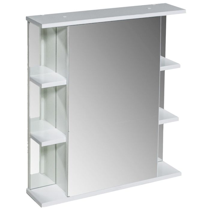 Шкаф Зеркало "АКВАРЕЛЬ" Лилия 60, С2, правый