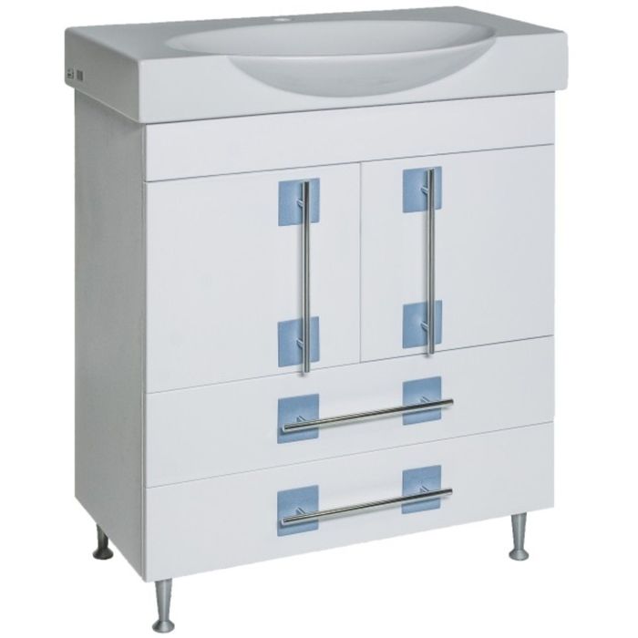 Тумба "АКВАРЕЛЬ" Индиго 65