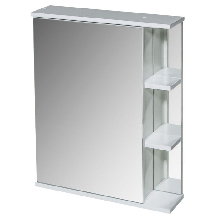 Шкаф Зеркало "АКВАРЕЛЬ" Лилия Модерн 50, левый