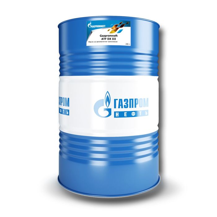 Трансмиссионное масло Gazpromneft ATF DX III, 205 л