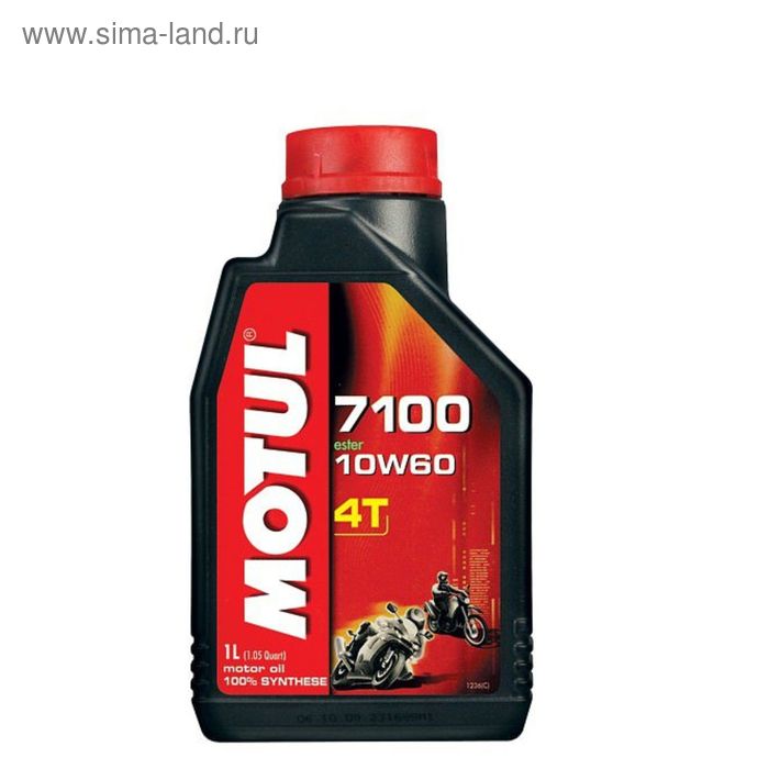 Моторное масло MOTUL 7100 4T 10W-60, 1 л