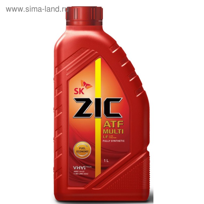 Масло трансмиссионное ZIC ATF Multi LF, 1 л zic трансмиссионное масло zic atf multi atf 1 л