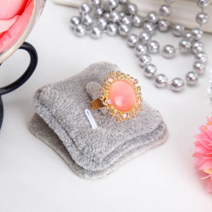 Подставка под кольцо 5*5*2, цвет серый