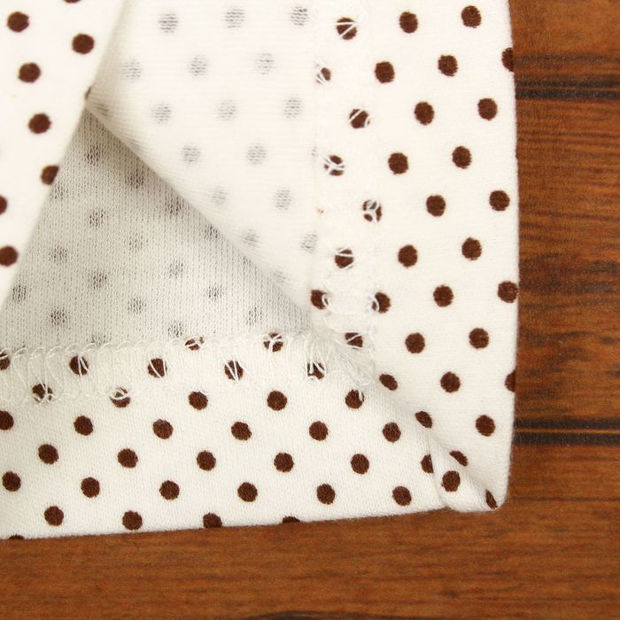 Шапочка для мальчика, размер 38-40, цвет молочный 7730