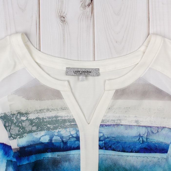 Блуза женская 17-27-78/0197, размер 52, цвет белый