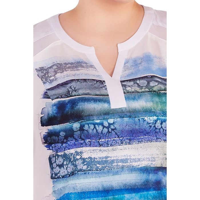 Блуза женская 17-27-78/0197, размер 56, цвет белый