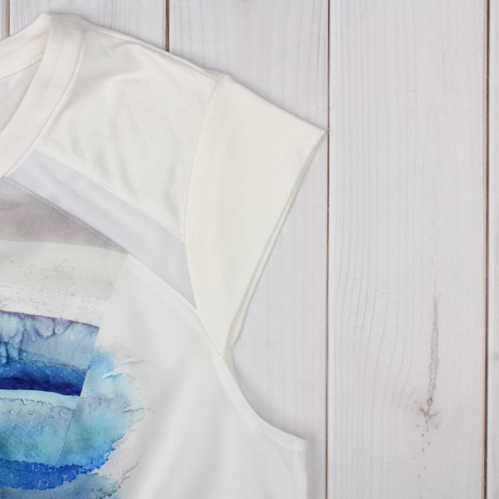 Блуза женская 17-27-78/0197, размер 56, цвет белый