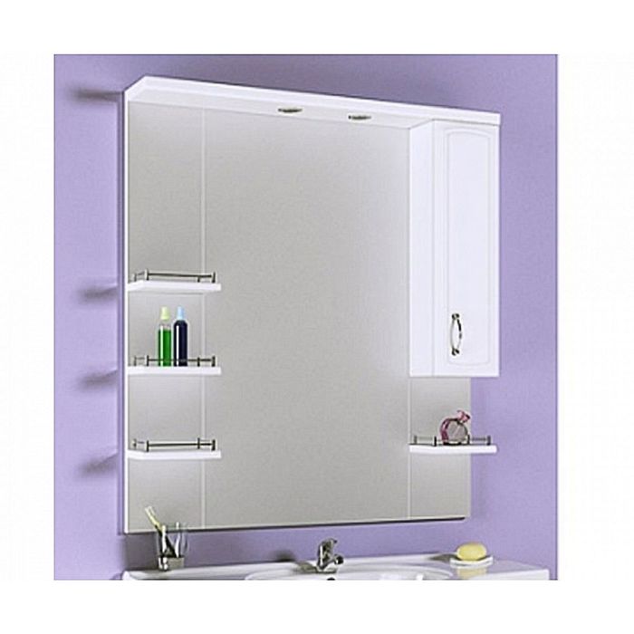 Зеркало-шкаф Aqwella CHARISMA, с подсветкой Kh.02.10