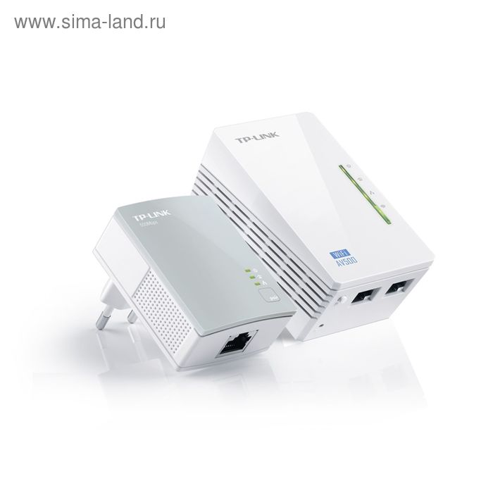 Сетевой адаптер HomePlug AV/WiFi TP-Link TL-WPA4220KIT сетевой адаптер homeplug av wifi tp link tl wpa4220kit