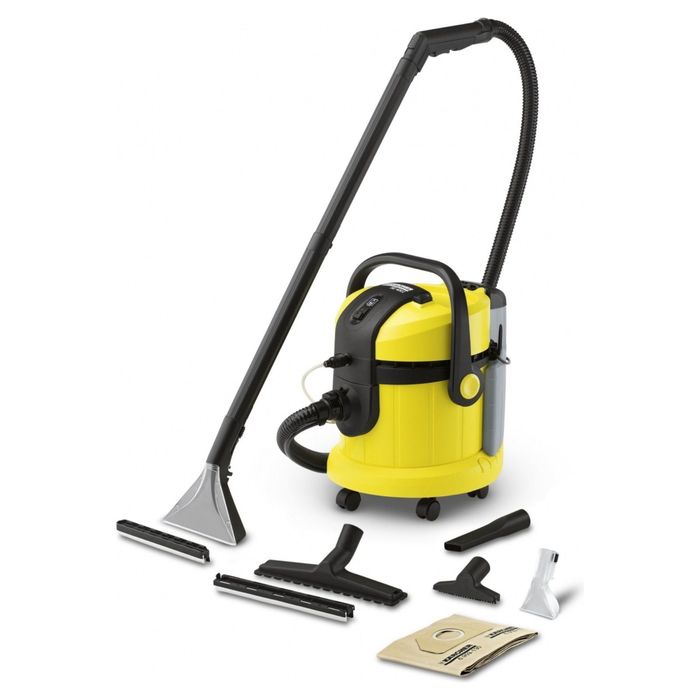 Пылесос Karcher SE4002, 1400 Вт, 4 л, жёлтый/чёрный