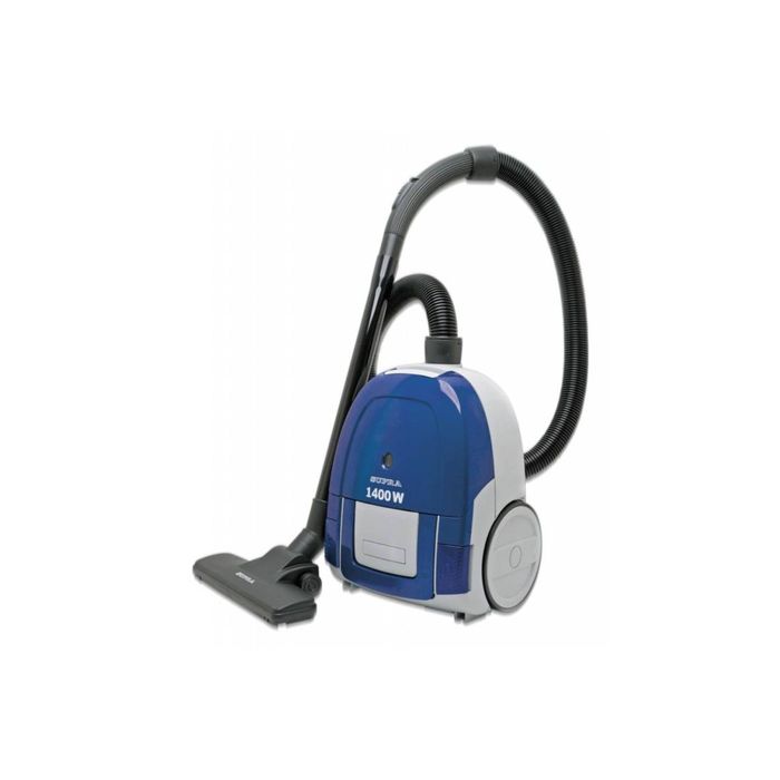 Пылесос Supra VCS-1475, 1400 Вт, мощность всасывания 350 Вт, 2.5 л, синий