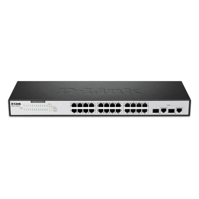 Коммутатор D-Link DES-1026G/E1A неуправляемый 19U 24x10/100BASE-TX