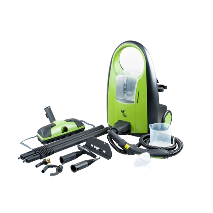 Пароочиститель напольный Kitfort КТ-903 2000Вт зелёный