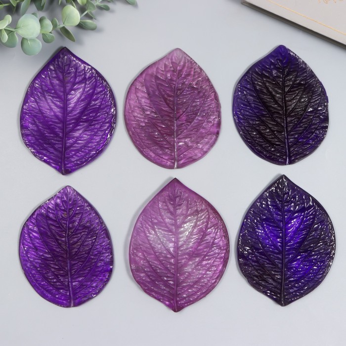 Молд "Лист подсолнуха", двусторонний, набор 2 шт.