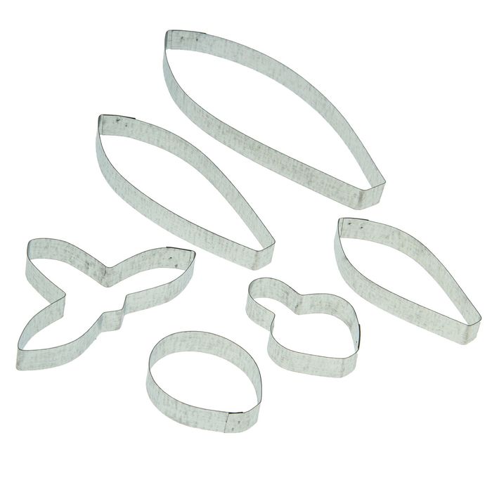 Форма для вырубки (каттер) "Дендробиум" К-0020 (набор 6 деталей)