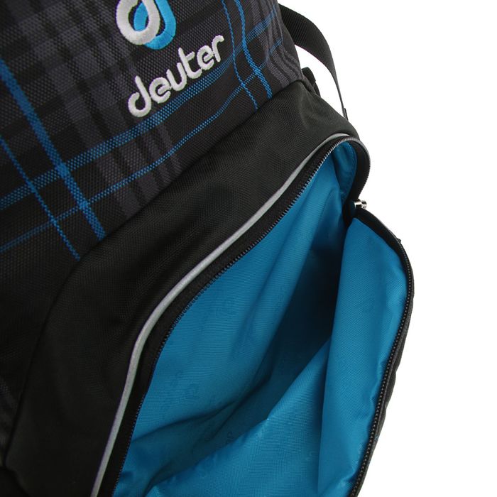 Рюкзак молодежный Deuter Ypsilon 46*32*22 серо-синяя клетка 80223-7309