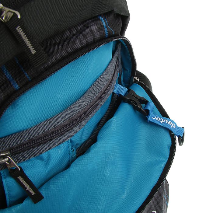 Рюкзак молодежный Deuter Ypsilon 46*32*22 серо-синяя клетка 80223-7309
