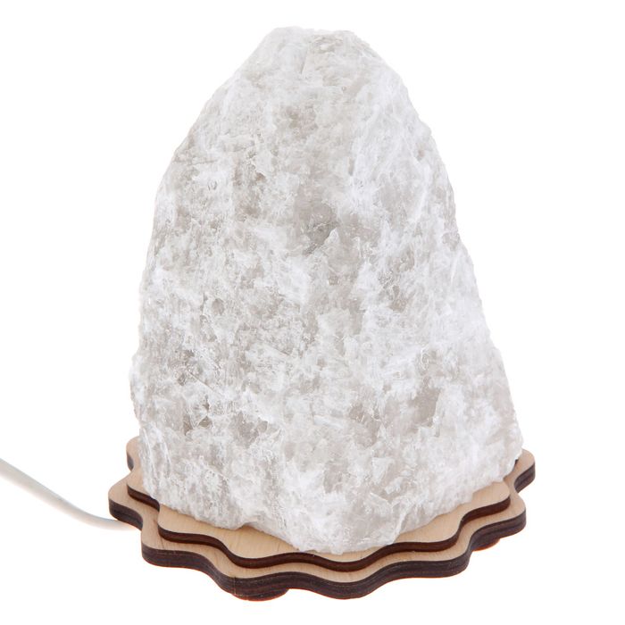 Соляной светильник "Скала" малый D-10 h-15 см, цельный кристалл