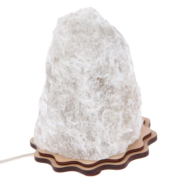 Соляной светильник "Скала" малый D-10 h-15 см, цельный кристалл