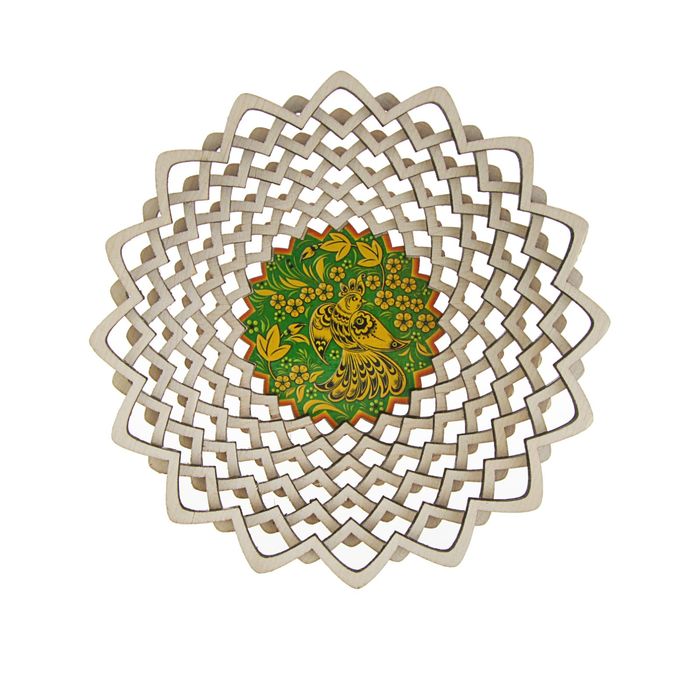 Сухарница маленькая, круглая, цветная МИКС