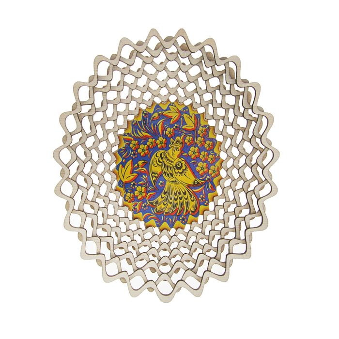 Сухарница маленькая, овальная, цветная МИКС