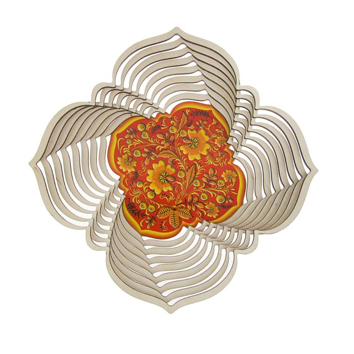 Сухарница средняя, квадратная, цветная МИКС