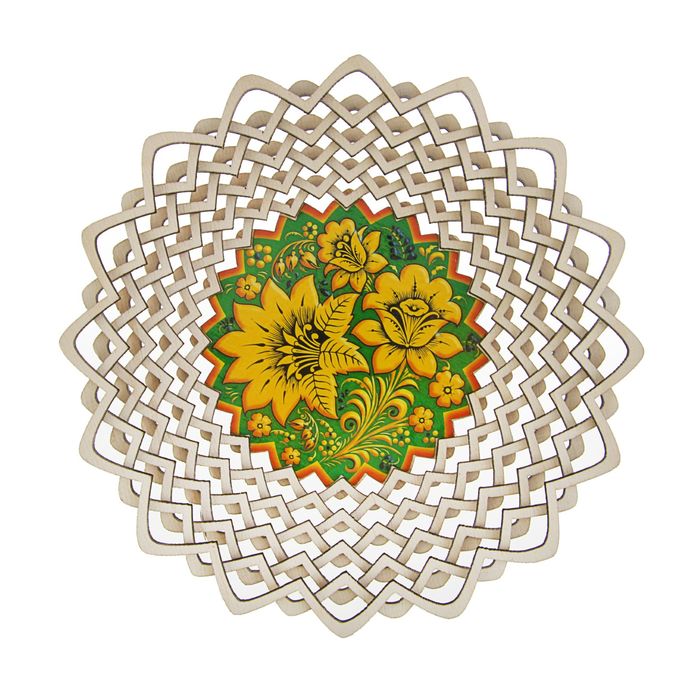 Сухарница средняя, круглая, цветная МИКС