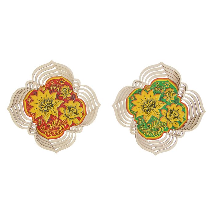 Тарелка маленькая, квадратная МИКС