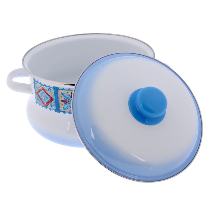 Кастрюля-тор 4 л "Рондо", цвет белый