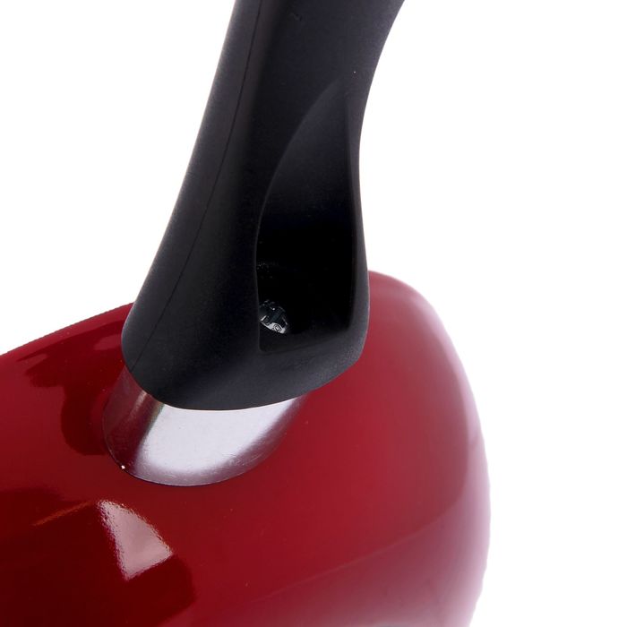 Сковорода 24 см, антипригарное покрытие, 2 л, цвет вишнёвый