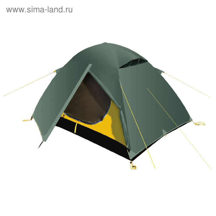 палатка серия trekking micro зелёная 2 местная Палатка, серия Trekking Travel 2, зелёная, 2-местная