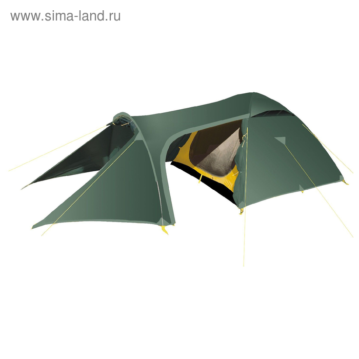 фото Палатка, серия trekking voyager, зелёная, трёхместная btrace