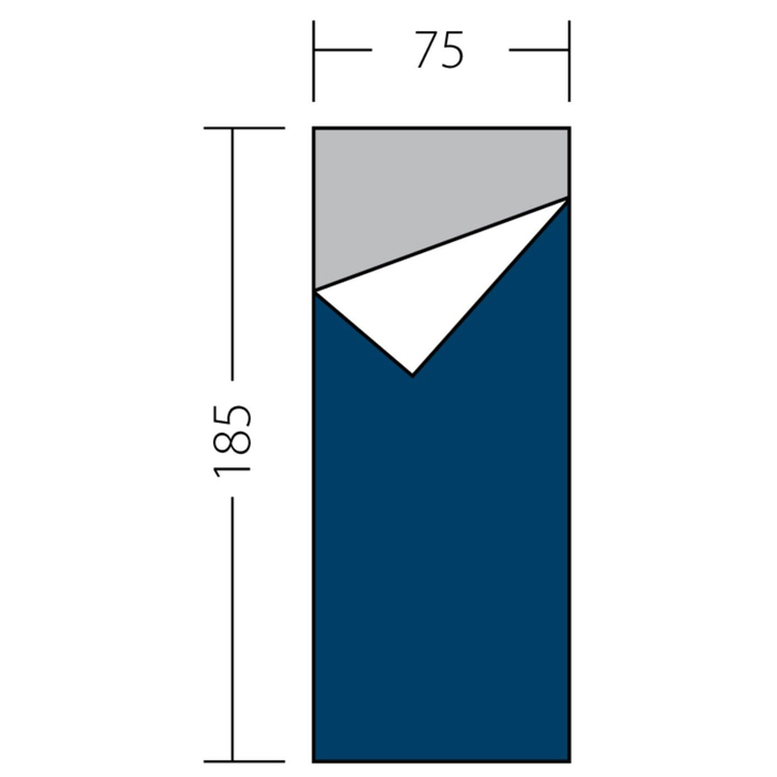 Спальный мешок Scout Plus, до +15С, 0,95 кг, 75смх185см