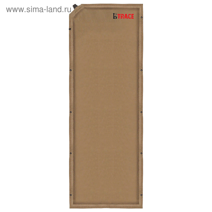 ковер btrace warm pad double 185x130x5 самонадувающийся коричневый Ковер самонадувающийся Warm Pad 3,190х60х3 см, кнопки