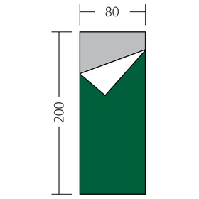 

Спальный мешок Camping300, до 0С, 1,5 кг, 80смх200см