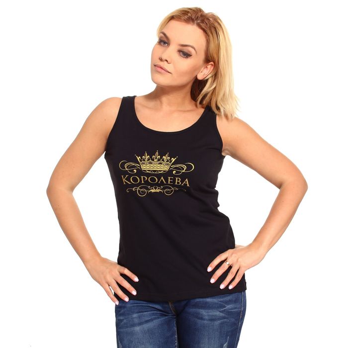 Майка женская KAFTAN "Королева" р-р L (48), 100% хб