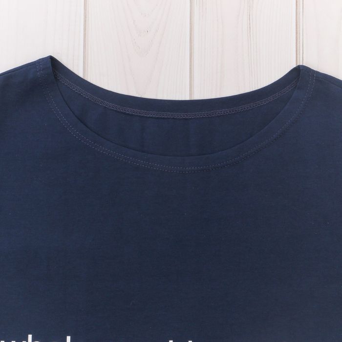 Туника женская М-276-02 цвет тёмно-синий, р-р 44