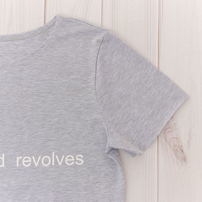 Туника женская М-276-02 цвет меланж, р-р 50