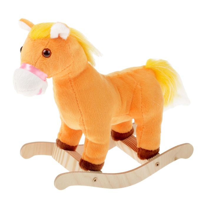 Качалка "Лошадка", для кукол, МИКС