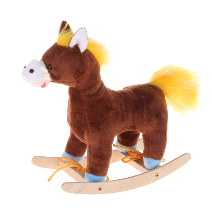 Качалка "Лошадка", для кукол, МИКС