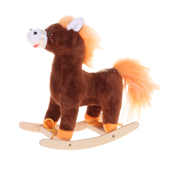 Качалка "Лошадка", для кукол, МИКС